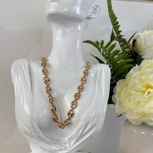House of Harlow 1960 Polished Gold Link Necklace